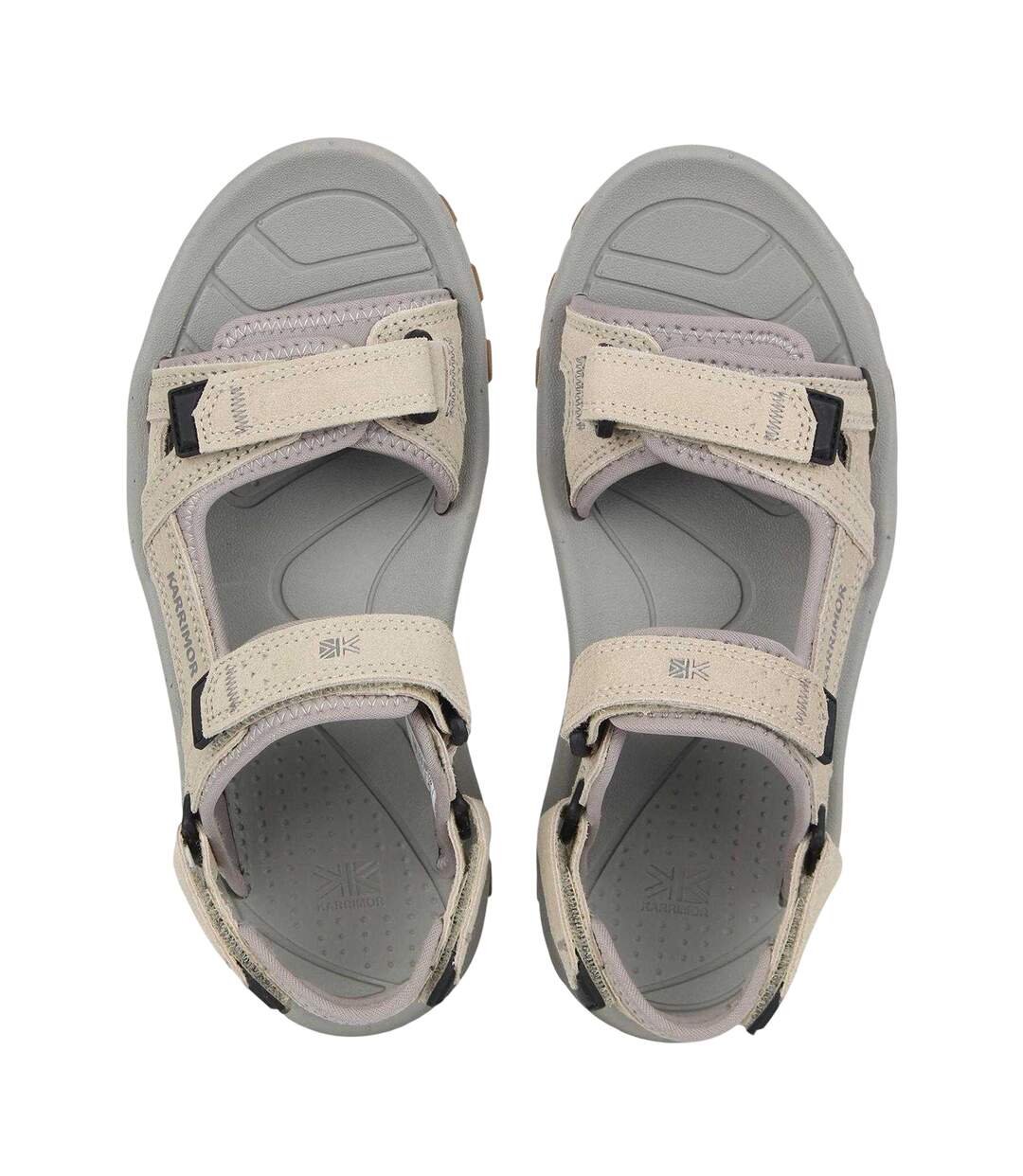Sandales Motif/style Marche Antibes Femme Beige Karrimor-3