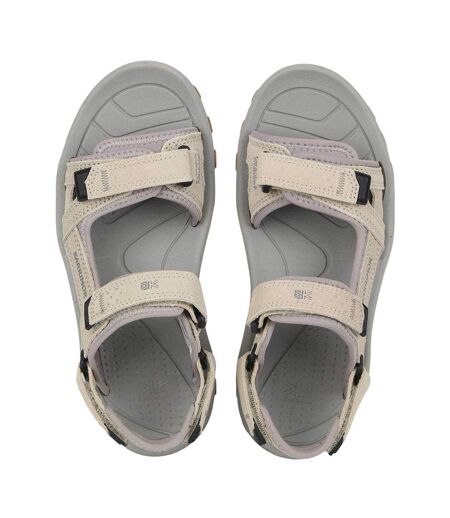 Sandales Motif/style Marche Antibes Femme Beige Karrimor