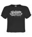 Womens/ladies Metal Logo Slaughter To Prevail Crop Top Charcoal Amplified-1