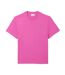 T-shirt fuchsia homme lacoste th7318-2