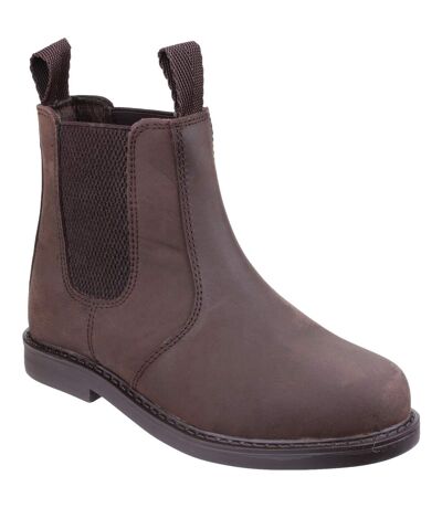 Bottines unisexe marron Amblers