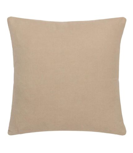 Hoem Vannes Embroidered Throw Pillow Cover (Tofu) (45cm x 45cm)