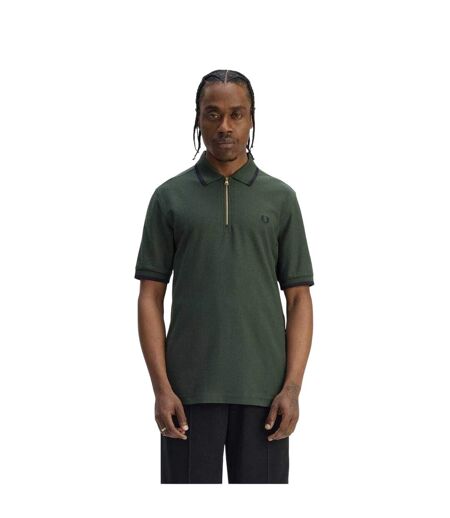 Polo Homme Bleu Vert Fred Perry