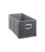 Boîte de Rangement Bambou Mix n'Modul 15x31cm Gris-1