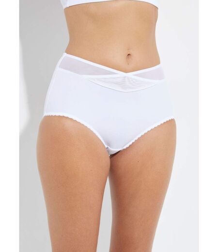 Culotte midi taille normale tulle et microfibre