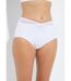 Culotte midi taille normale tulle et microfibre-1