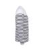 T-shirt Matelot Homme Blanc Bleu Marine SOLS-3
