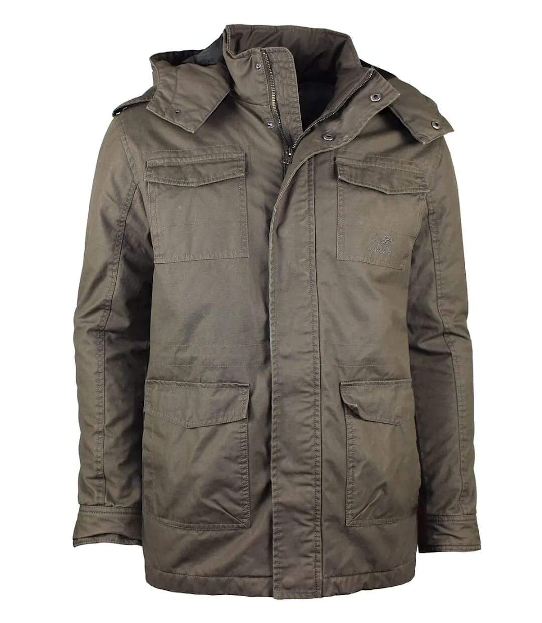WINCHESTER NELSON1T — Parka taupe foncé : protection déperlante et style authentique-3