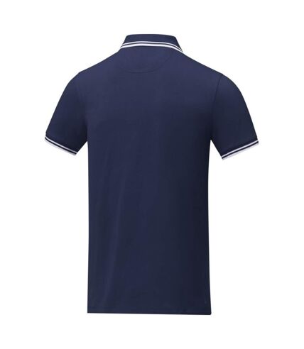 Elevate Mens Amarago Short-Sleeved Polo Shirt (Navy) - UTPF3837
