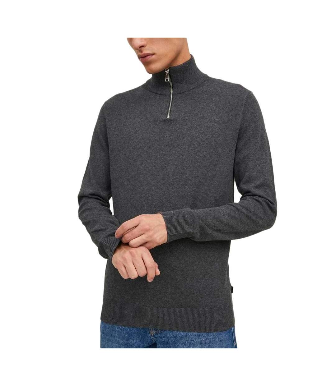 Pull Gris Homme Jack & Jones Hemil - S