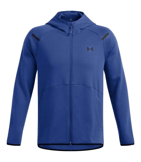 Mens Unstoppable Sweat Jacket Blue Under Armour