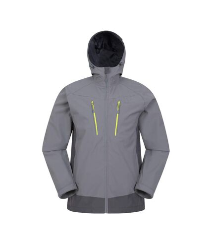 Mens bounds waterproof jacket gray Mountain Warehouse