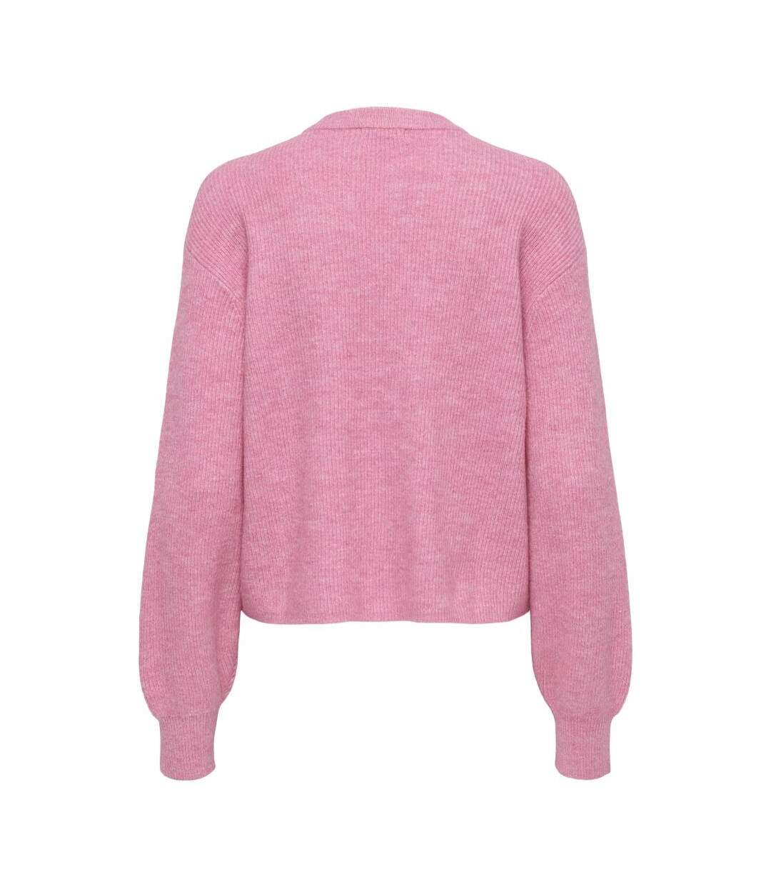 Gilet rose femme jdy lumi-3
