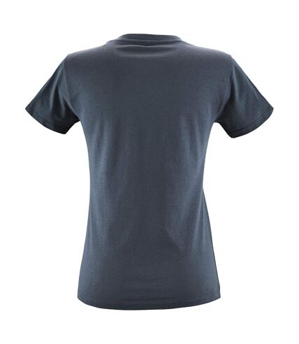 SOLS Womens/Ladies Regent Short Sleeve T-Shirt (Mouse Gray)