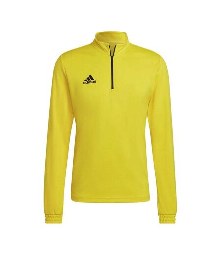 Sweat Manches Longues Adulte Jaune Noir Adidas