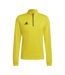 Sweat Manches Longues Adulte Jaune Noir Adidas-1