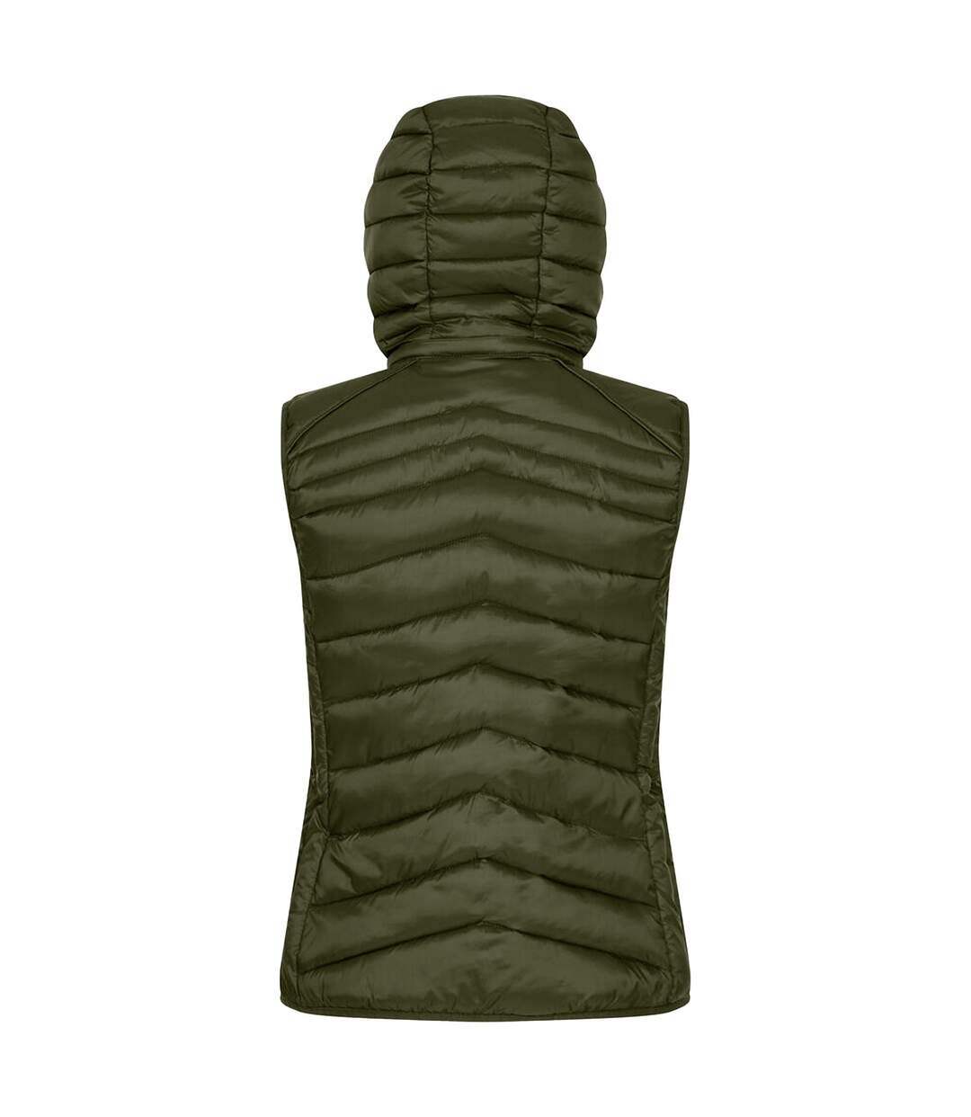 Womens/ladies Idaho Body Warmer Fog Green Clique-2