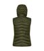Womens/ladies Idaho Body Warmer Fog Green Clique-2