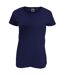 Fruit Of The Loom Womens/Ladies Short Sleeve Lady-Fit Original T-Shirt (Deep Navy)