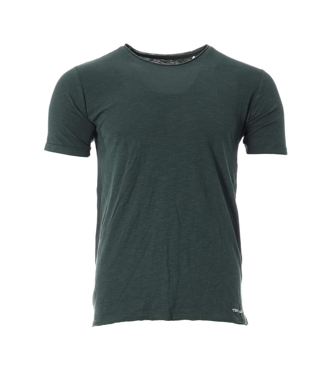 T-shirt vert homme teddy smith turos - l-1
