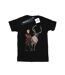 Disney - T-shirt FROZEN SVEN AND KRISTOFF - Femme (Noir) - UTBI24464-1