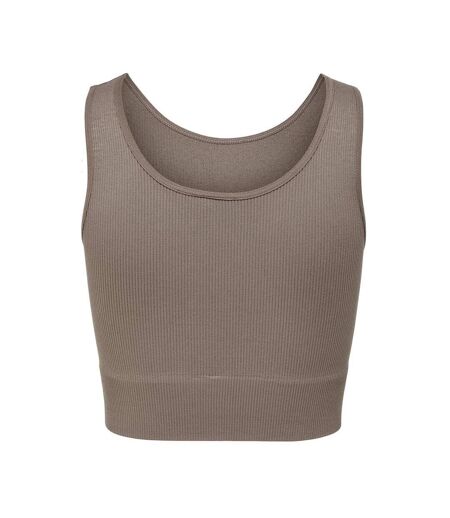 Brassière de sport taupe femme only play life