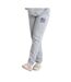 Unisex adult global jogging bottoms heather grey Prince-1