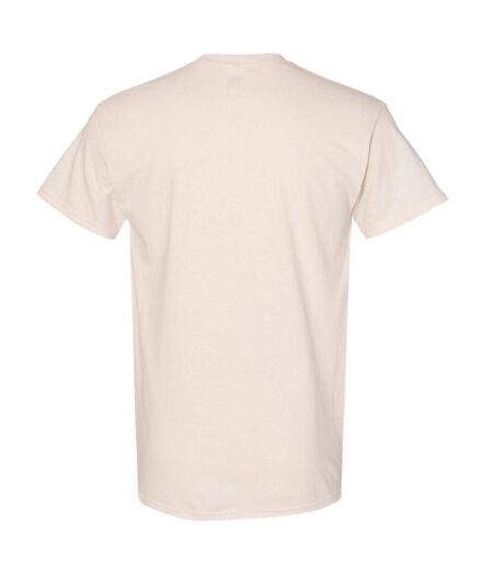 Gildan Mens Heavy Cotton Short Sleeve T-Shirt (Natural)