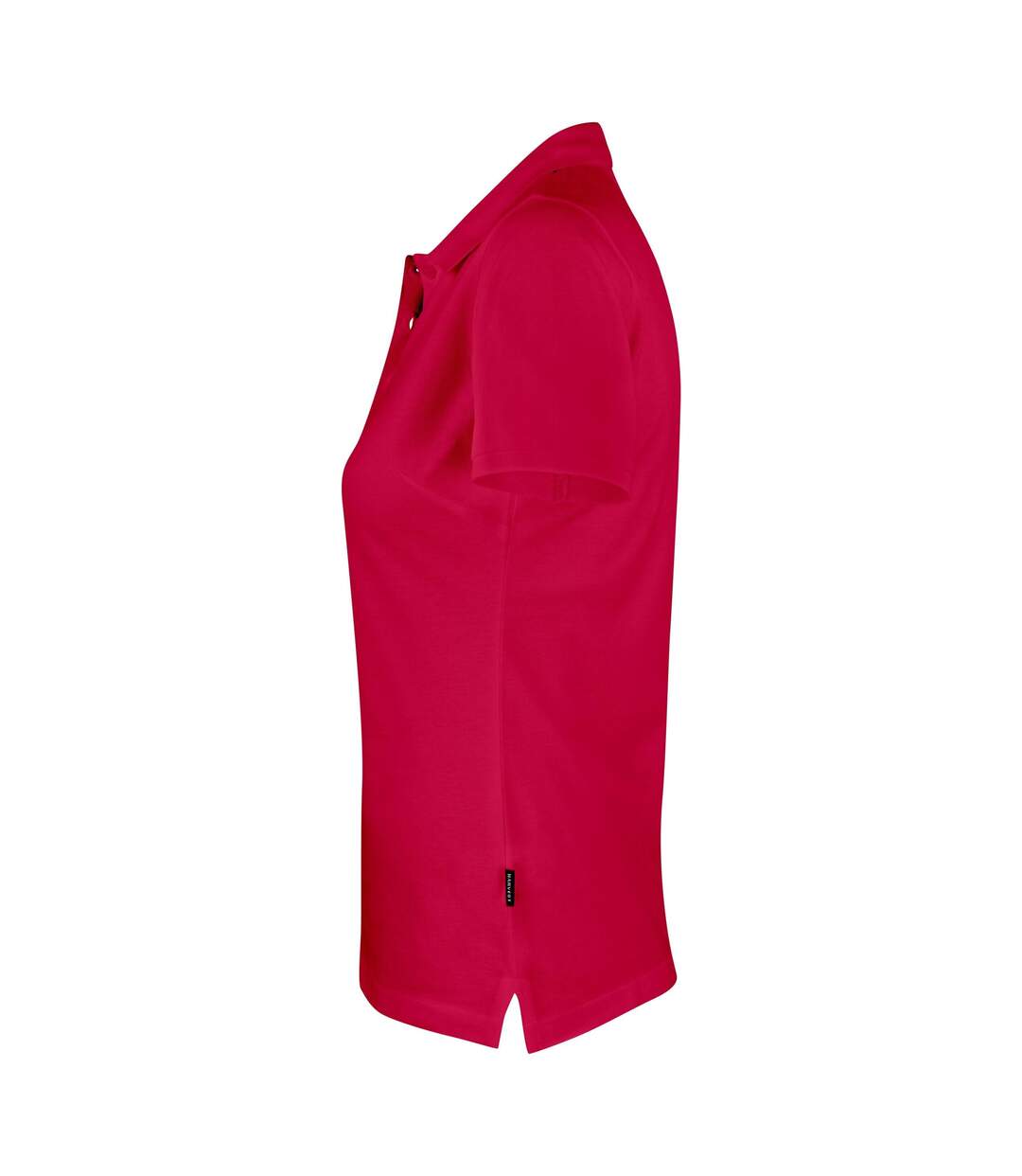 Womens/ladies Neptune Polo Shirt Red James Harvest-3