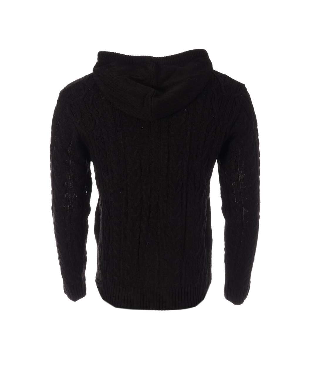 Sweat noir homme paname brothers 1021-2
