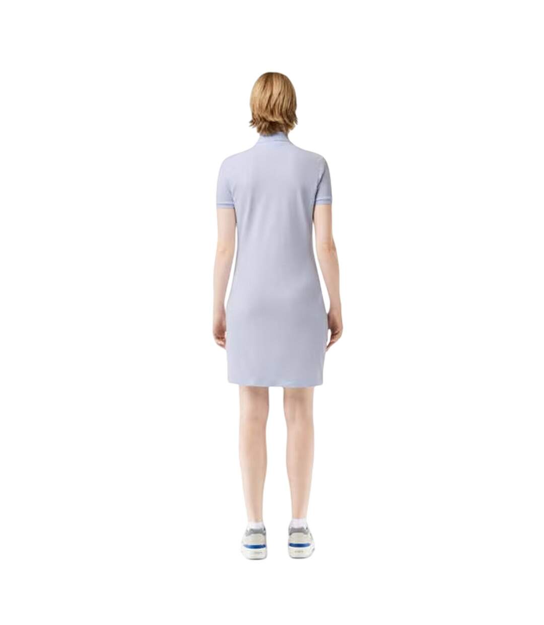 Robe Polo Femme Bleu Clair Lacoste-3