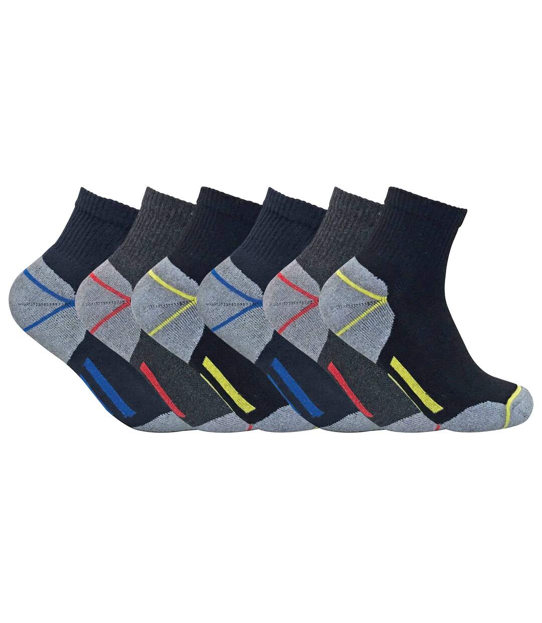 Chaussettes de Travail Homme Coton Basses pour Été