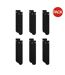 Lot De 6  Chaussettes Adulte Noir Blanc Nike-1