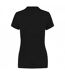 Kariban Womens/Ladies Pique Polo Shirt (Black)
