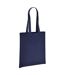 Brand Lab Shopper Bag (Navy) (One Size) - UTPC4980