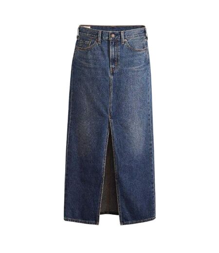 Jupe Longue Femme Bleu Foncé Levis