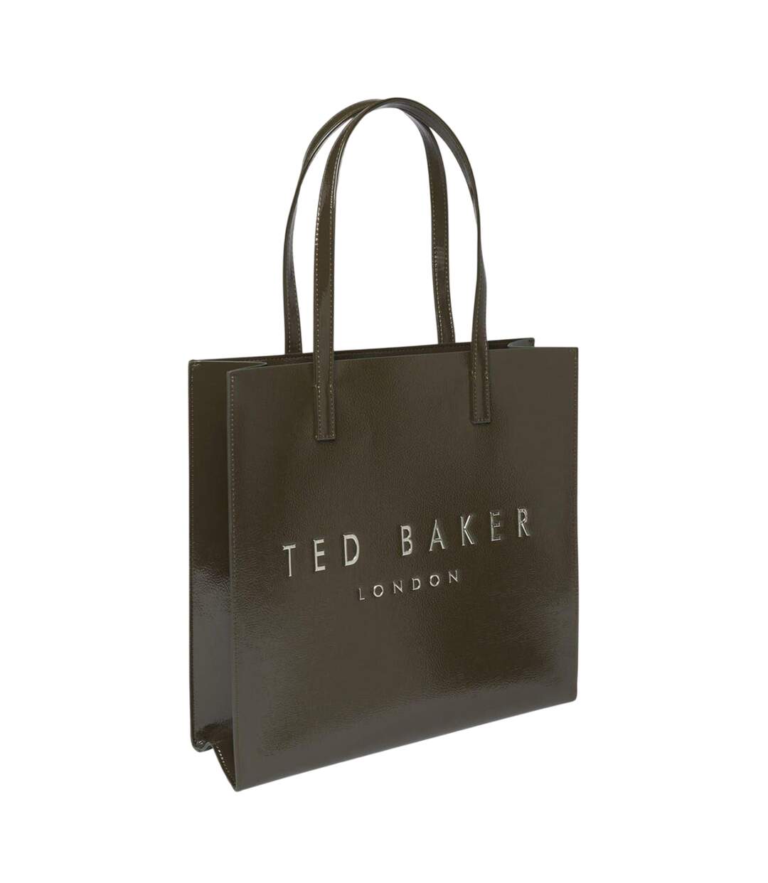 Tote Bag Motif/style Logo Taille Unique Vert Kaki Ted Baker-1