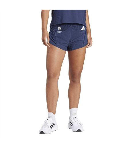 Short De Course Femme Bleu Encre Adidas