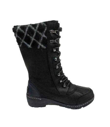 Bottes Chaussettes Hauteur Genoux Femme Noir Sorel
