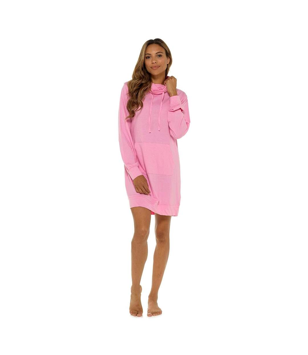 Maillot femme rose Foxbury-1