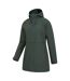 Womens/ladies Hilltop Ii Waterproof Jacket Dark Khaki Mountain Warehouse-4