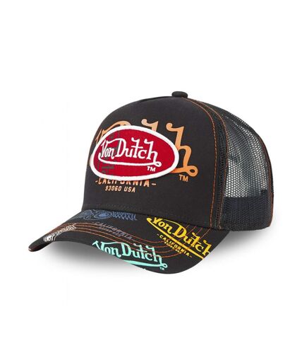 Casquette Trucker Brand Black