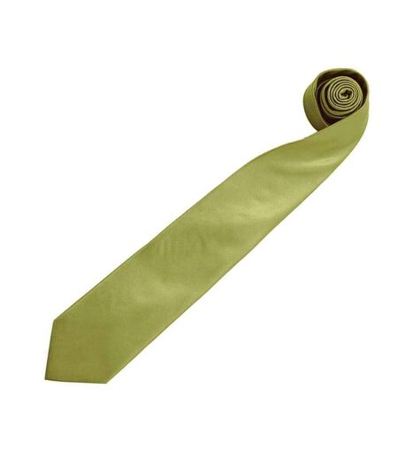 Premier Mens “Colours” Plain Fashion / Business Tie (Grass) (One Size) - UTRW1156