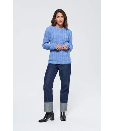 Pull Cofoncy Sky Blue Chiné