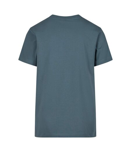 T-shirt À Col Rond Pour Hommes Bleu Poussiéreux Build Your Brand
