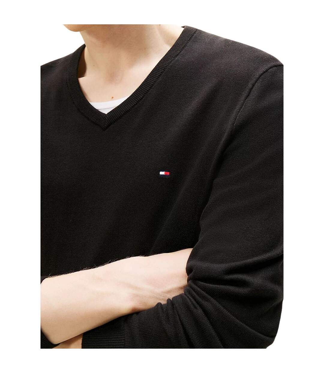 Pull Motif/style Uni Homme Noir Tommy Hilfiger-4