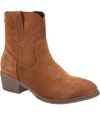Hush Puppies Womens/Ladies Iva Suede Ankle Boots (Tan) - UTFS8390