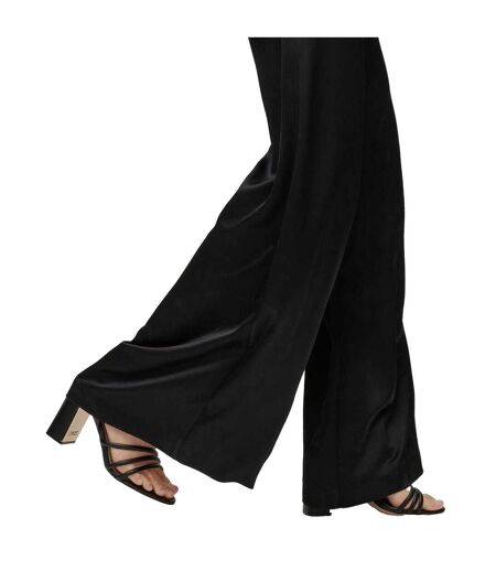Womens/ladies Dasimera Jumpsuit Black Boss