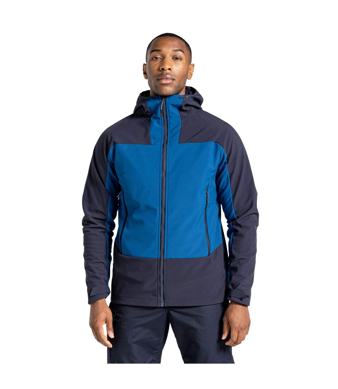 Veste softshell expert active homme bleu mer foncé / bleu marine foncé Craghoppers Craghoppers