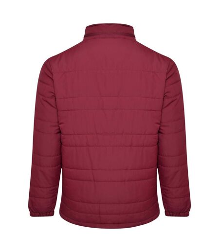 Umbro Mens Club Essential Bench Jacket (New Claret)